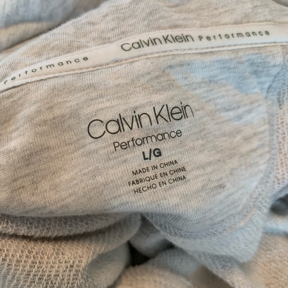 Calvin Klein Rose Spray Printed Cropped Hoodie - Picture 7 of 8